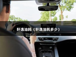 轩逸油耗（轩逸油耗多少）