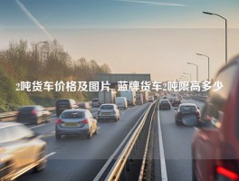 2吨货车价格及图片_蓝牌货车2吨限高多少