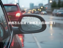 途观怎么省油（途观怎么省油耐用）