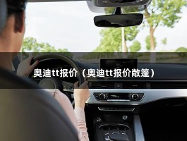 奥迪tt报价（奥迪Roadster0TFSI指导价）