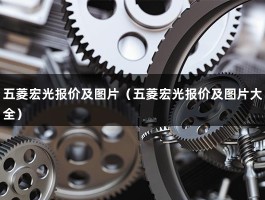 五菱宏光报价及图片（自动挡报价及图片大全）