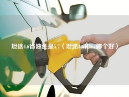 坦途4.6省油还是5.7（坦途4.6和5.7哪个好）