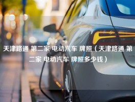 天津路通 第二家 电动汽车 牌照（天津路通 第二家 电动汽车 牌照多少钱）