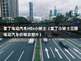 雷丁电动汽车HEs小骑士（雷丁小骑士三箱电动汽车价格及图片）