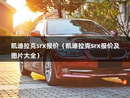 凯迪拉克srx报价（2012款srxb这个这个凯迪拉克有几款配置）