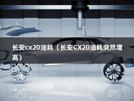 长安cx20油耗（长安CX20油耗突然增高）