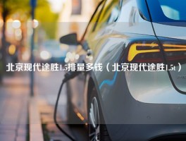 北京现代途胜1.5排量多钱（北京现代途胜1.5t）