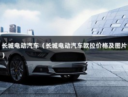 长城电动汽车（长城欧拉好猫2022款价格）