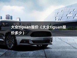 大众tiguan报价（022款国VI最低多少钱?）