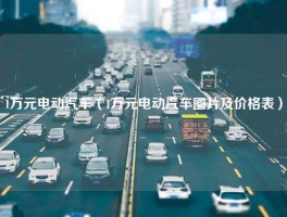 1万元电动汽车（1万元电动汽车图片及价格表）