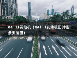 ea111发动机（ea111发动机正时链条安装图）