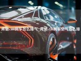 奔驰e300刹车怎么排气_奔驰s350刹车空气怎么排