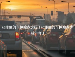 6.2排量的车保险多少钱（6.2排量的车保险多少钱一年）