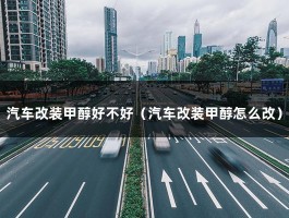 汽车改装甲醇好不好（汽油车可不可以改成甲醇）