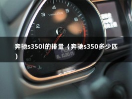 奔驰s350l的排量（奔驰s350多少匹）