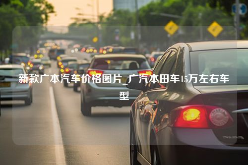 新款广本汽车价格图片_广汽本田车15万左右车型